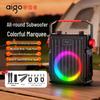 Портативная беспроводная Bluetooth-колонка aigo T333 с двумя микрофонами (Китайская версия)