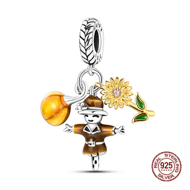 Charms Copper Married Couple Dangle Charms Beads Fits 3Mm Original Bracelet Necklace Womens Diy Fine Jewelry Gifts