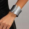 Ingemark 6 Стилей Модные Панк Асимметричные Гладкие Весенние Браслеты Женские Модный Акцент Широкий Браслет-Манжета Стимпанк Мужские Украшения