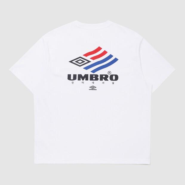 UMBRO Hbl Star Champ Графическая футболка с коротким рукавом Белая Ur211Crs51 (Тип B)