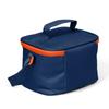 coral high Sport Navy Blue Neon Orange Thermo Lunch Box 22806