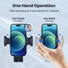 TOPK D35X 360° Rotating Phone Holder, Adjustable, Easy Installation, Compatible with All Smartphones for Dashboard/Windshield
