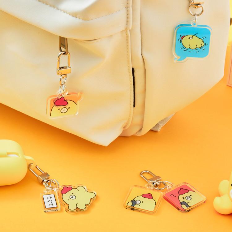 MOONO Emoticon Double-sided Acrylic Keyring Accessory