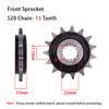 Цепь 520, передняя звезда 15T, задняя звезда 41T для HONDA CB 500 CB500 2013-2021 CBR500 CBR 500 2013-2021 CB500F CB500FA CB500X CBR500R