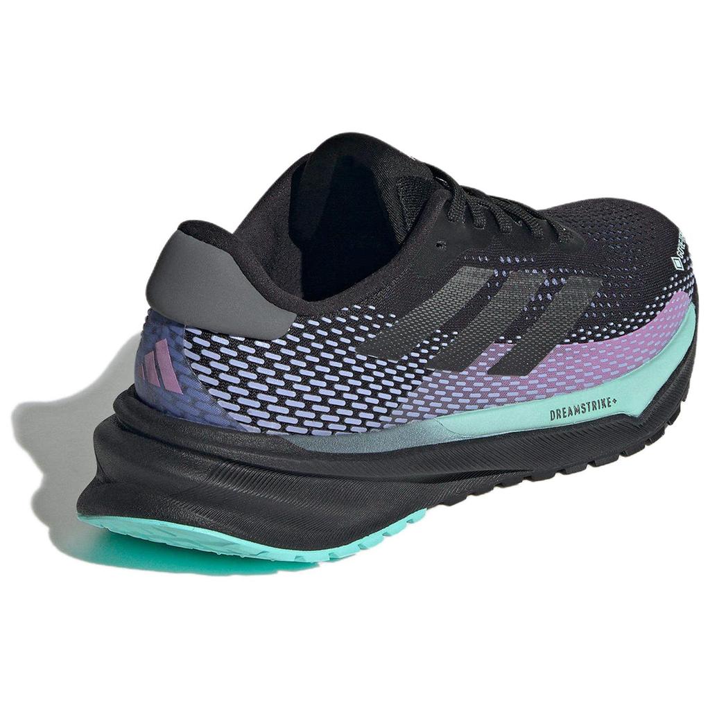 adidas Supernova GORE-TEX Black Semi Flash Aqua женские кроссовки Core-Black Iron-Metallic ID6305