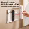 Бытовой пульт дистанционного управления Магнитный настенный держатель Без отверстий Стойка для хранения контроллеров телевизора и кондиционера