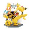 Series Pokemon Electric Type Electric Power 160mm PVC Painted Complete Figure G.E.M.EX Approx.