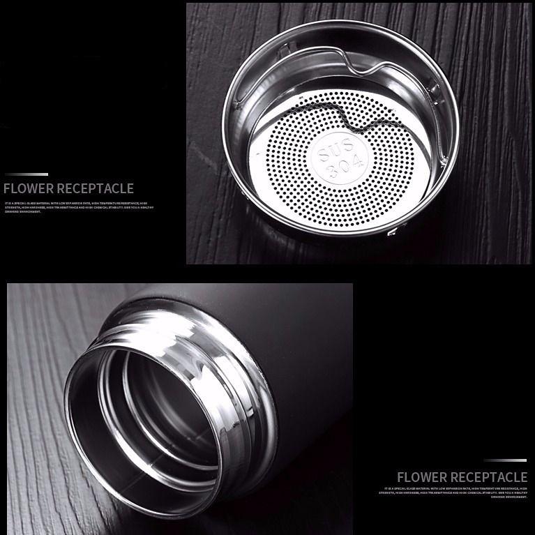 Термос большой емкости, 500 мл, термосы, портативный термос из нержавеющей стали, бутылка для воды, дорожная чайная кружка, офисный термос