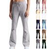 Women's Flare Leg Sweatpants High Waisted Baggy Sweat Pants Drawstring Athletic Pants