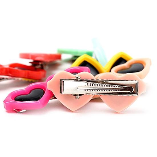 1/5/10Pcs Fashion Pet Dog Hair Bows Clips Love Style Doggie Boutique Sunglasses Pet Grooming