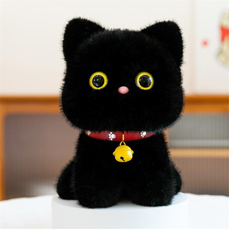 Xiangfen Dun Dun Cute Kitten Doll Doll Siamese Meow Plush Toy Desktop Ornament Decompression Doll Girl 2026