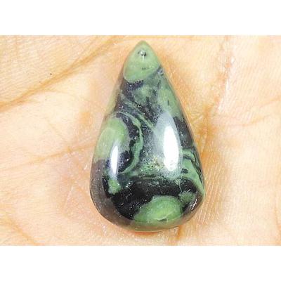 12Cts. AAA Star Galaxy Камбаба Джаспер Груша Кабошон Драгоценный камень 13X21MM SK-2409