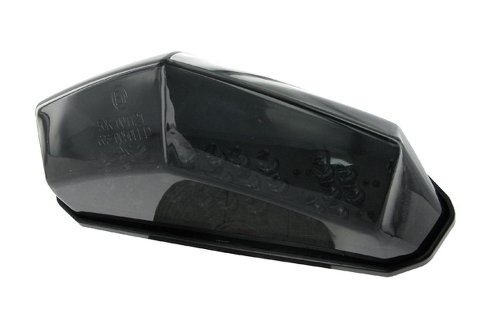 STR8 Black Line LED Tail Light with Turn Signals, Aprilia RX 50, SX 50 / CPI SX 50, SM 50 / Derbi DRD 50, Senda 50, Supermoto 50 (E)