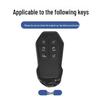 Xiaopeng X9 2026 Ультра Металлический Чехол для Ключа с Пряжкой для Пульта Дистанционного Управления - Новая Модель Защитный Чехол