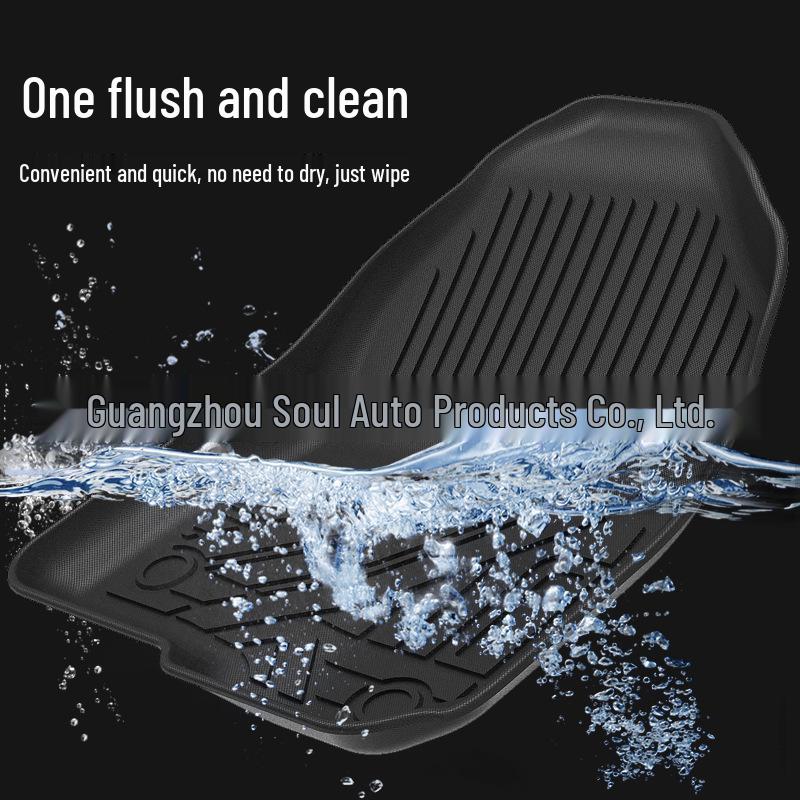 Коврики TPE для пола и коврик в багажник Chevrolet Malibu: Водонепроницаемый, Экологичный, Подходит для моделей 20 лет и XL.