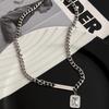 Unisex Copper Alloy Necklace Electroplated Durable Non-Fading Jewelry Sweater Chain Personalized Fashion Accessory