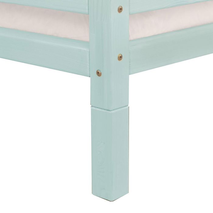 4 pieds de lit 20 cm FOOT bleu clair