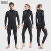 OUZO 3mm Thick Warm Diving Suit for Men and Women - CR Super Elastic Jellyfish Proof for Winter, Snorkeling, Surfing, and Watersports.
