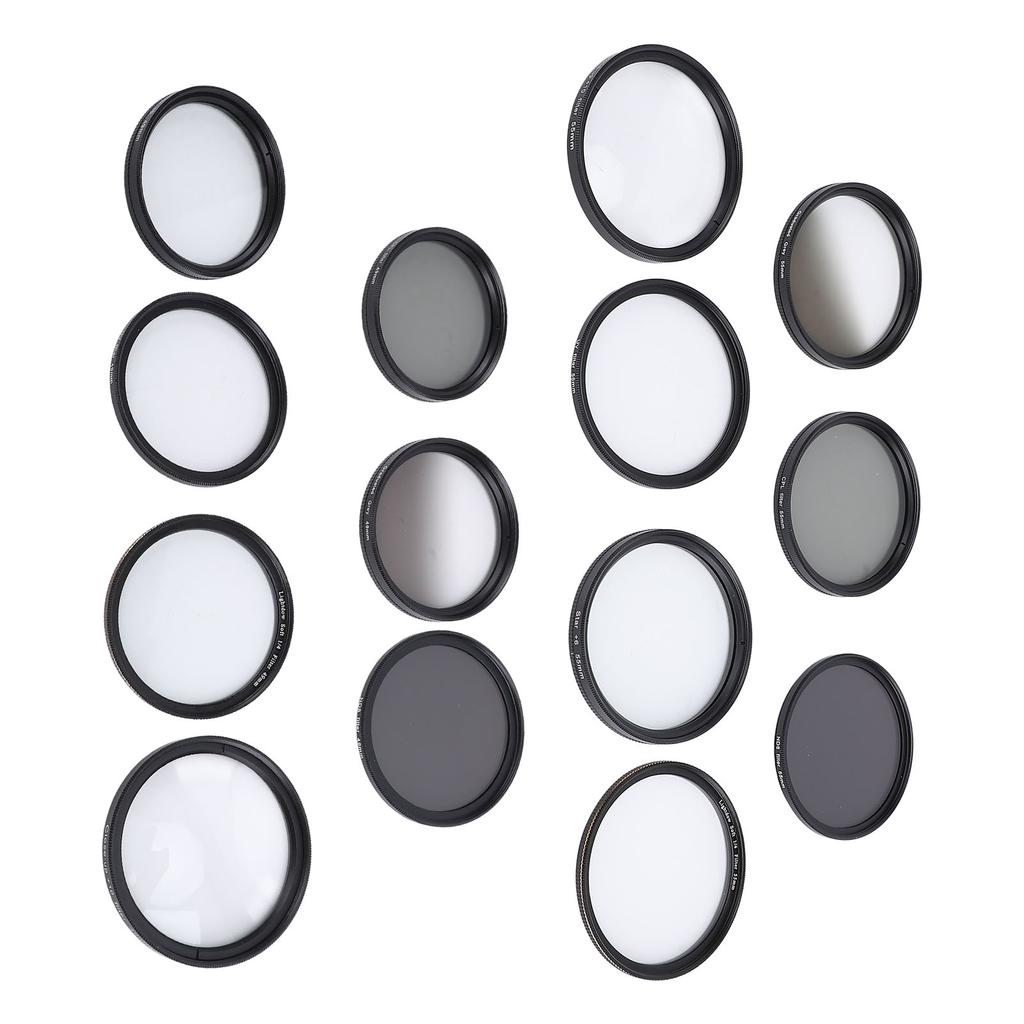 Комплект фильтров для объектива камеры UV CPL ND8 Soft White Graduated Grey 10X Macro 6 Points Star Filter Set для P