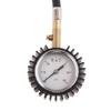 0-60PSI Tire Inflator Gauge with Hose Plastic Dial Air Pressure Meter for Car Motorcycle Bicycle