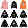 Новый укороченный худи Chrome Hearts с санскритским крестом