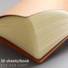 Kraft Cover Notebook A4/B5 Sketchbook High Quality Diary Book  School/Office