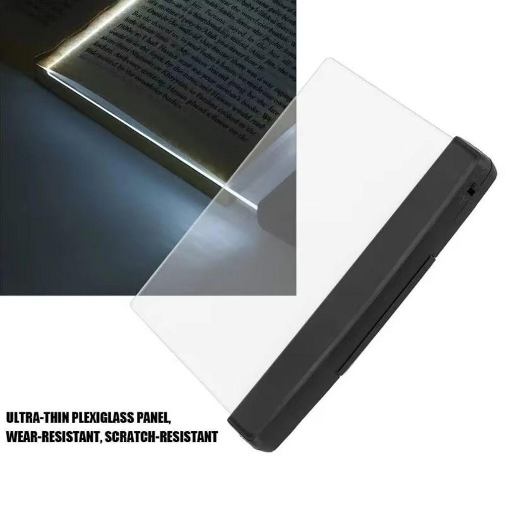 Eye Protection Vision Reading Light Wireless Book Eye Care Lamp LED Flat Panel Night Dormitory