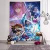 Японское Горячее Аниме Saint Seiya Мультяшный Гобелен Искусство Научная Фантастика Комната Домашний Декор Настенные Листы