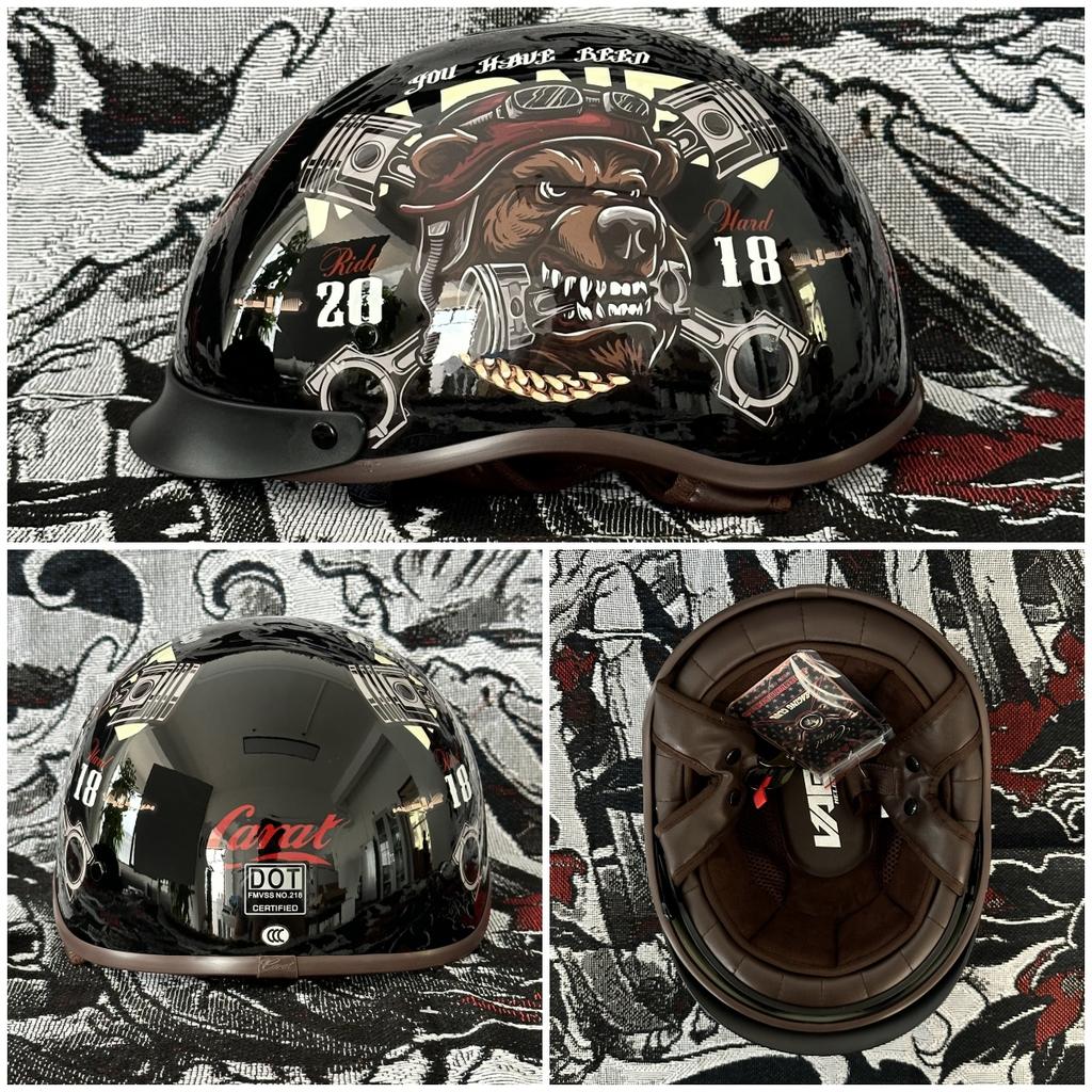 Ретро бейсболка шлем крутые наклейки для мотоциклов скутеров скейтбордов моющаяся подкладка встроенный козырек