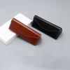 Waterproof Triangle Sunglasses Box PU Leather Glasses Case Portable Eyewear Case Men