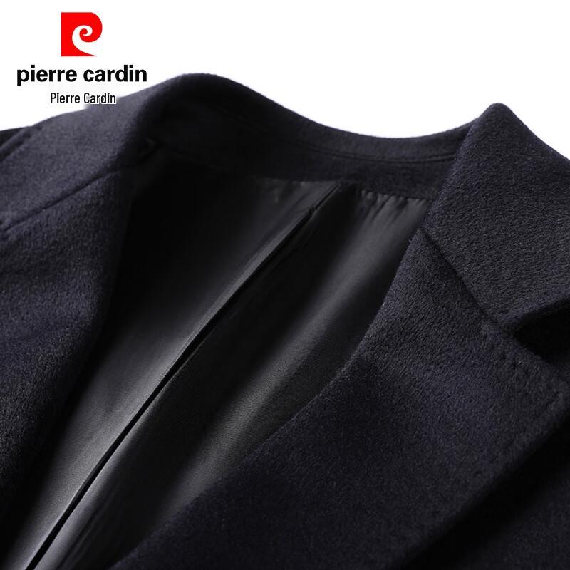 Pierre Cardin Men's 100% Cashmere Mid-Length Wool Coat