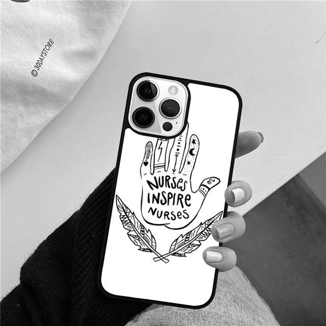 Медицина Сохраняйте спокойствие Я медсестра Чехол для телефона Для iPhone 17 Air 15 16 14 13 12 Pro Max 11 Pro Max Plus Coque Shell