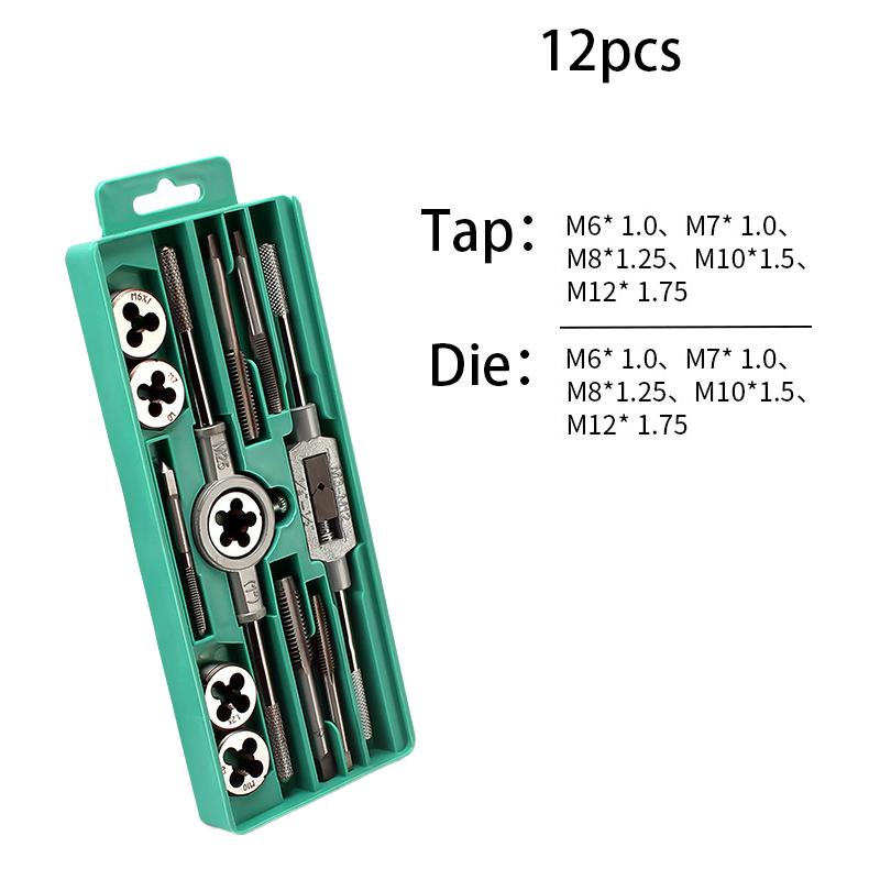 20/40pcs Hss Thread Tap And Die Set M6-18 Unc Unf Bsp Tools - Durable Screw Thread Cutting Tool