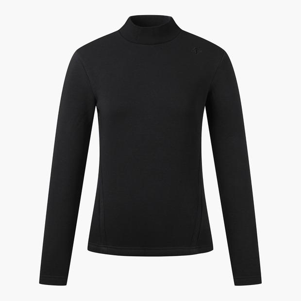 DESCENTE GOLF Women'S High-Neck Fleece-Lined T-Shirt