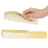 Расческа для стрижки волос для парикмахерской Расческа для стрижки волос с широкими зубьями для всех типов волос Золото