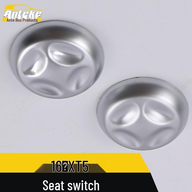 XT5 Seat Adjustment Switch Decorative Cover: Fits 16 Models with Electroplated Seat Back Button and Bright Patch