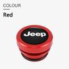 Aluminum Alloy Car Cigarette Lighter Cover Dust Cap for Jeep Renegade Wrangler JK JL Grand Cherokee Interior Decor Accessories ALN1