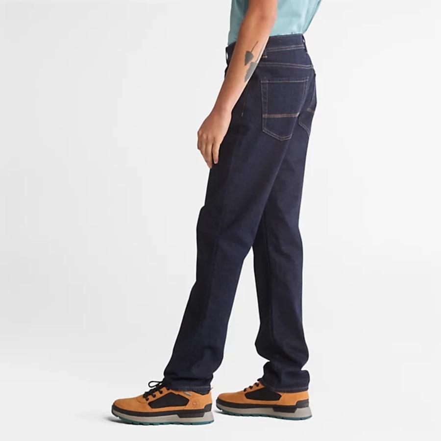 Timberland Джинсы мужские Aqua Mill Blue A2C92-H87