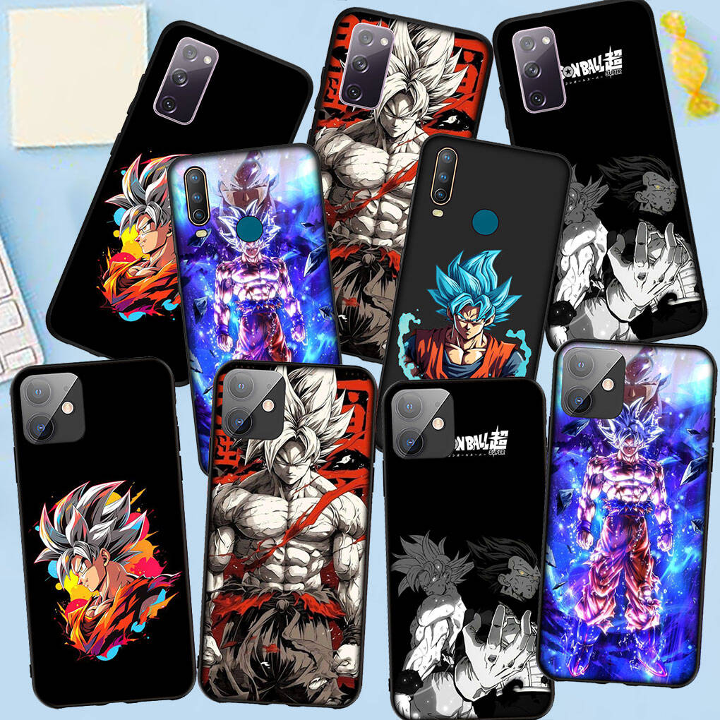 Чехол для телефона для iPhone 17 15 16 Plus Redmi Note 14 12 11 13 Pro Max Huawei P30 P20 Lite Y9 OPPO A60 A40 A80 A18 A16 A54 Постер Dragon Ball Z Goku Чехол