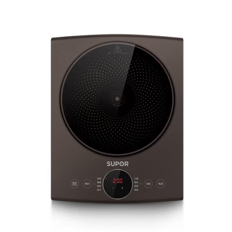 SUPOR Smart Touch Black Crystal Induction Cooker CN plug (adapter included)