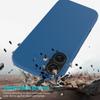 Чехол для iPhone 16 из жидкого силикона с мягкой подкладкой, противоударный чехол для телефона