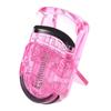 Mini Portable Eyelash Curler Clip with Rubber Eyelash Natural Curling Clip Cosmetic Tools Pink