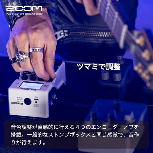 ZOOM MS-50G Plus Guitar Multi-Stomp [102 Effects/Amp Simulator/Tuner] USB-C Stereo Output Domestic Genuine Product