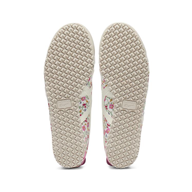ONITSUKA TIGER Mexico 66 Удобные Универсальные Принтованные Нескользящие Легкие Низкие Повседневные Кроссовки Унисекс Розовый 1183C392-101