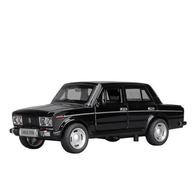 1/32 Русская LADA 2106 литые модели машин игрушечные литые металлические литые музыкальные световые игрушки для детей транспортное средство