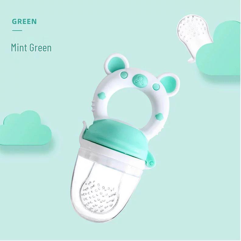 Силиконовый прорезыватель: Детский ниблер для фруктов и овощей