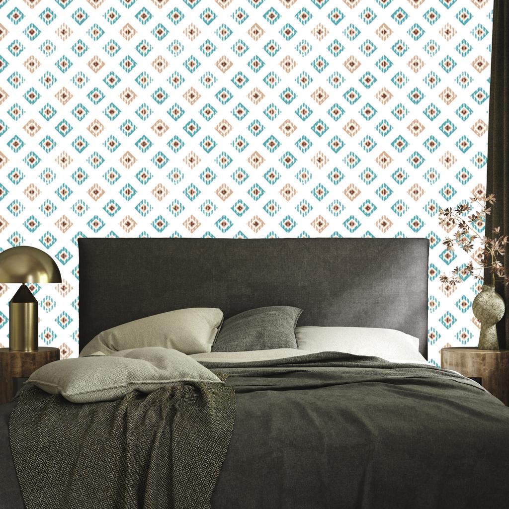 Geometric colorful pattern wallpaper for living room and bedroom 50x1000