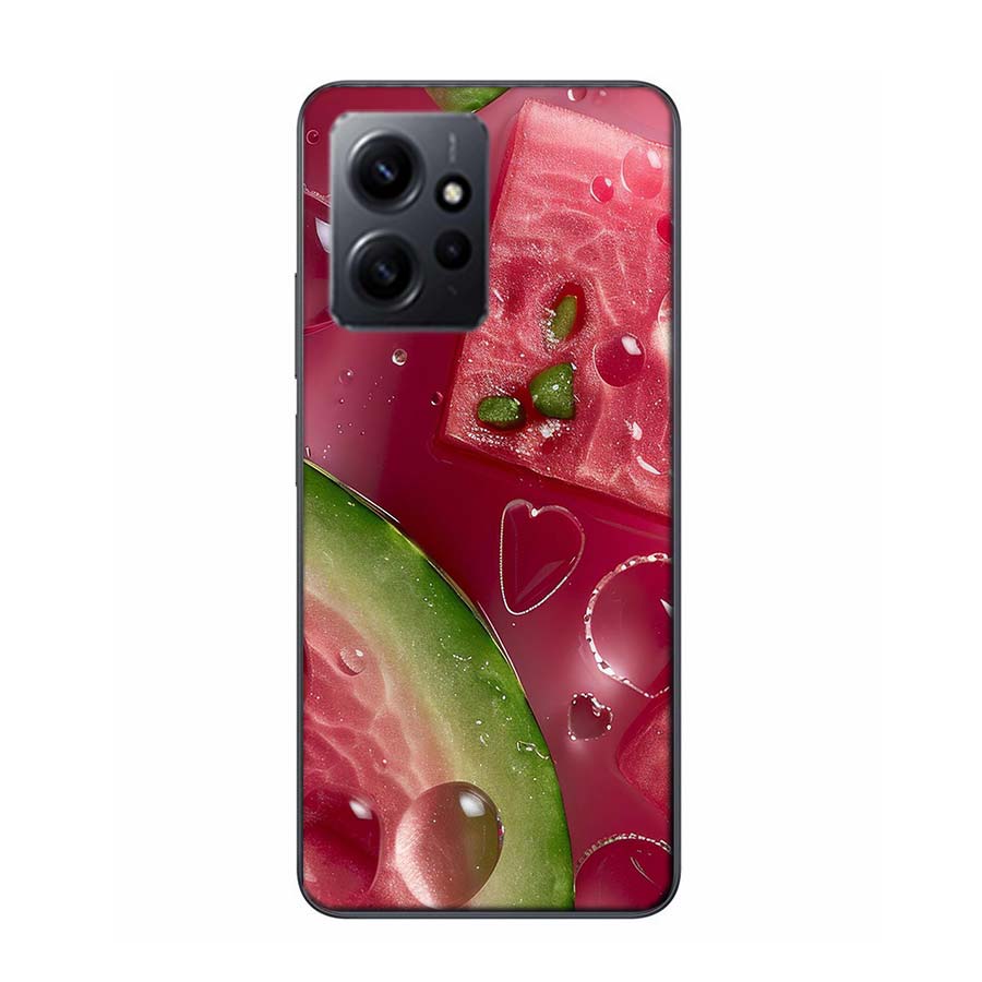 Watermelon Summer Fruit Phone Case For Redmi Note 14 15 Pro 5G 13 12 Pro Plus 11 11T 11E 11S 10 Pro 10S 9 9S Cover Cell Clear TP