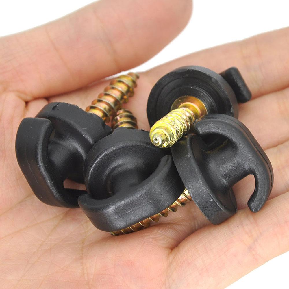 4 шт. универсальный задний багажник автомобиля, автоматический крепежный винт, крючок, конверт, плоское вертикальное кольцо для багажа, петля, подвесные зажимы