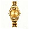 1pc Men's Quartz Watch, Stylish and Luxurious Round Case, Alloy Body, Calendar Function, Non-Rechargeable Battery, Luminous Func